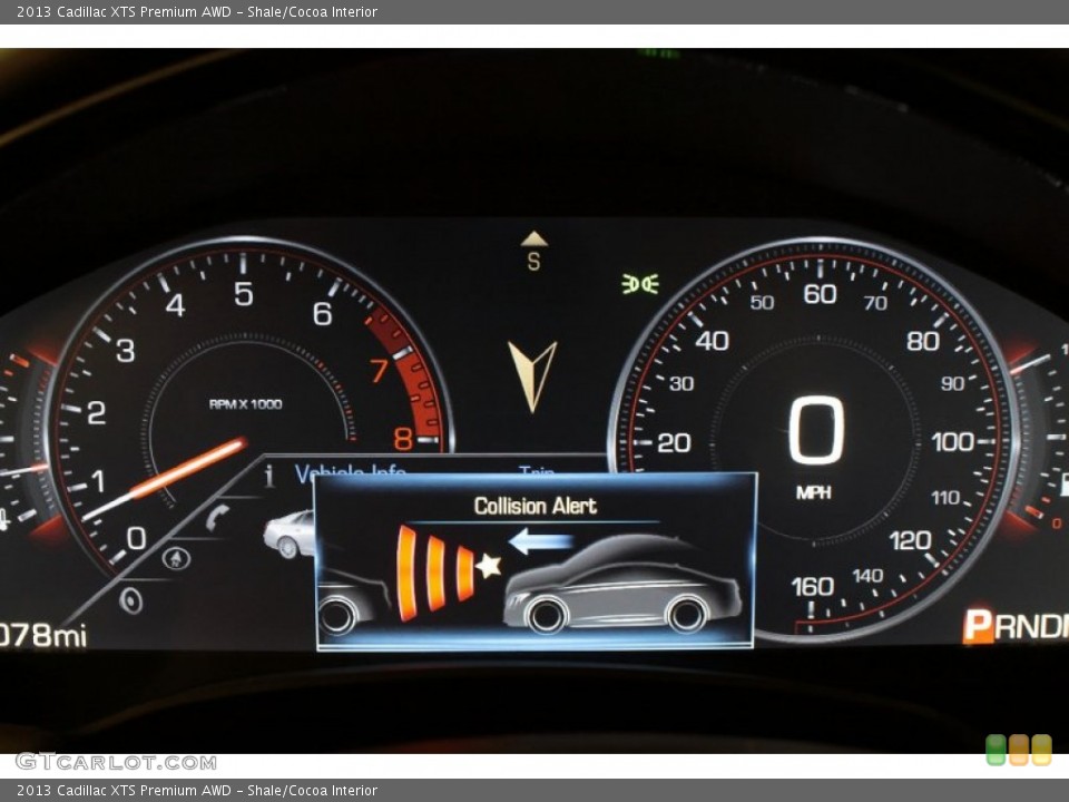Shale/Cocoa Interior Gauges for the 2013 Cadillac XTS Premium AWD #72987351
