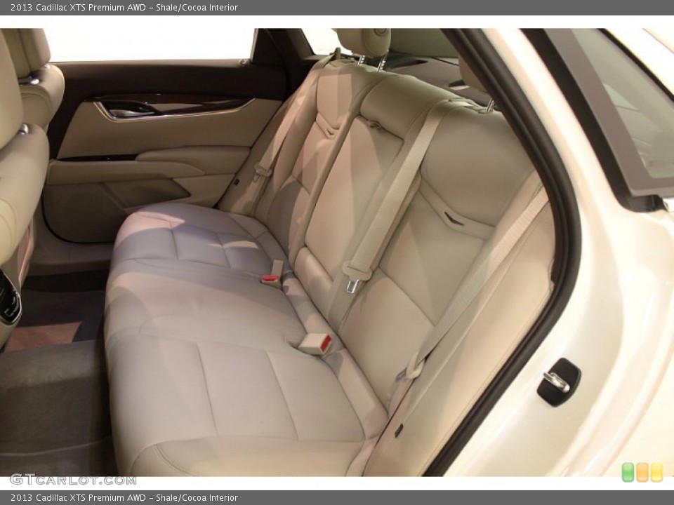 Shale/Cocoa Interior Rear Seat for the 2013 Cadillac XTS Premium AWD #72987601
