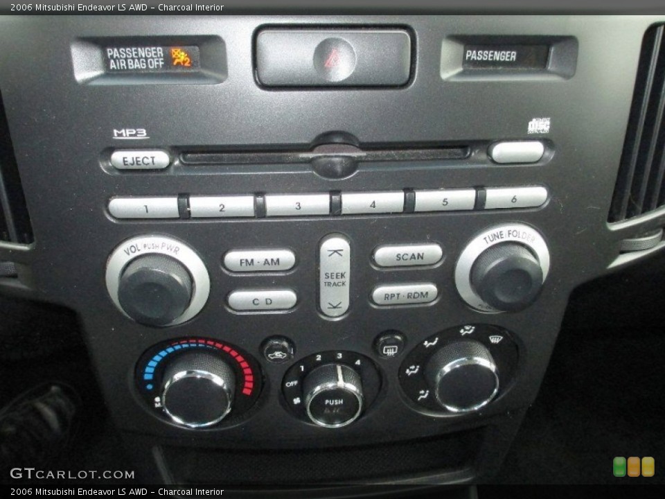 Charcoal Interior Audio System for the 2006 Mitsubishi Endeavor LS AWD #72988068