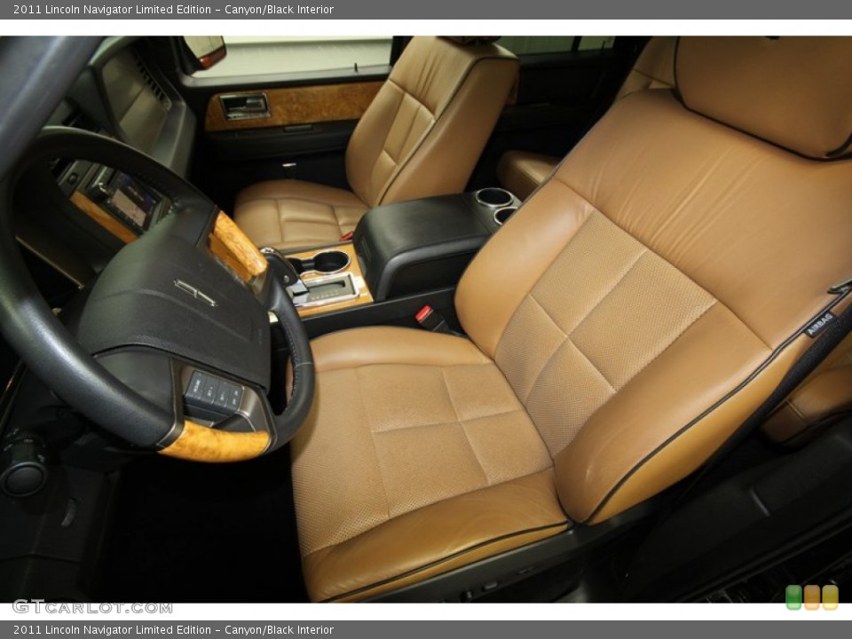 Canyon/Black Interior Photo for the 2011 Lincoln Navigator Limited Edition #72988587