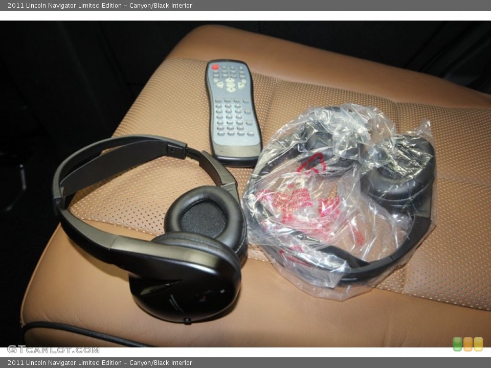 Canyon/Black Interior Entertainment System for the 2011 Lincoln Navigator Limited Edition #72988812