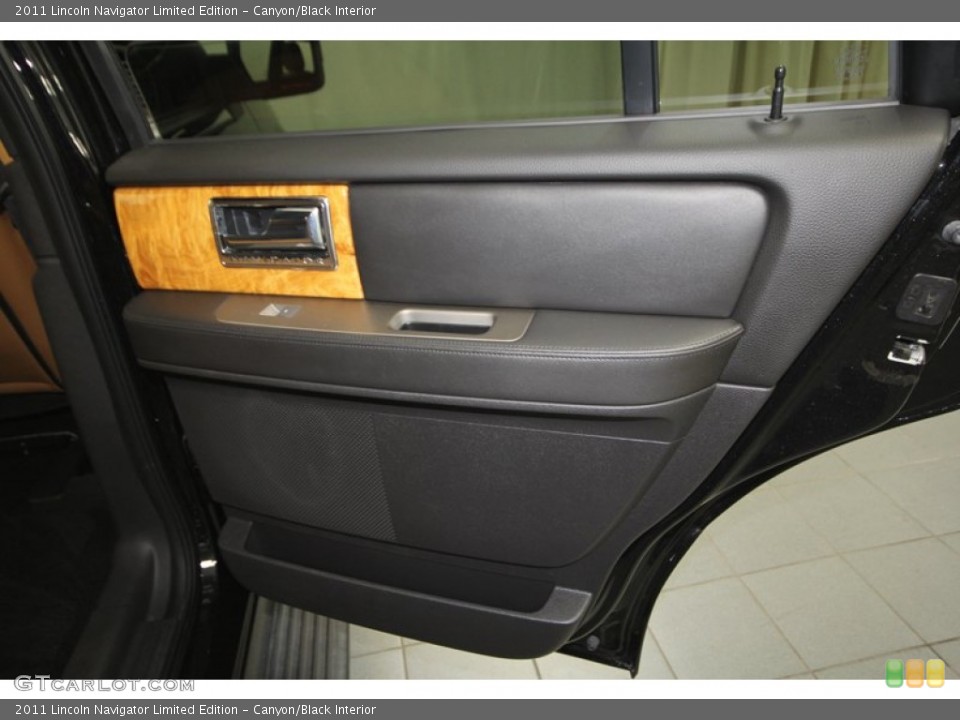 Canyon/Black Interior Door Panel for the 2011 Lincoln Navigator Limited Edition #72988854