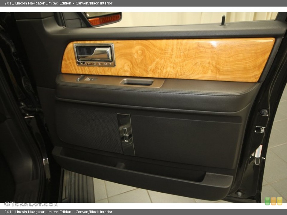 Canyon/Black Interior Door Panel for the 2011 Lincoln Navigator Limited Edition #72988884