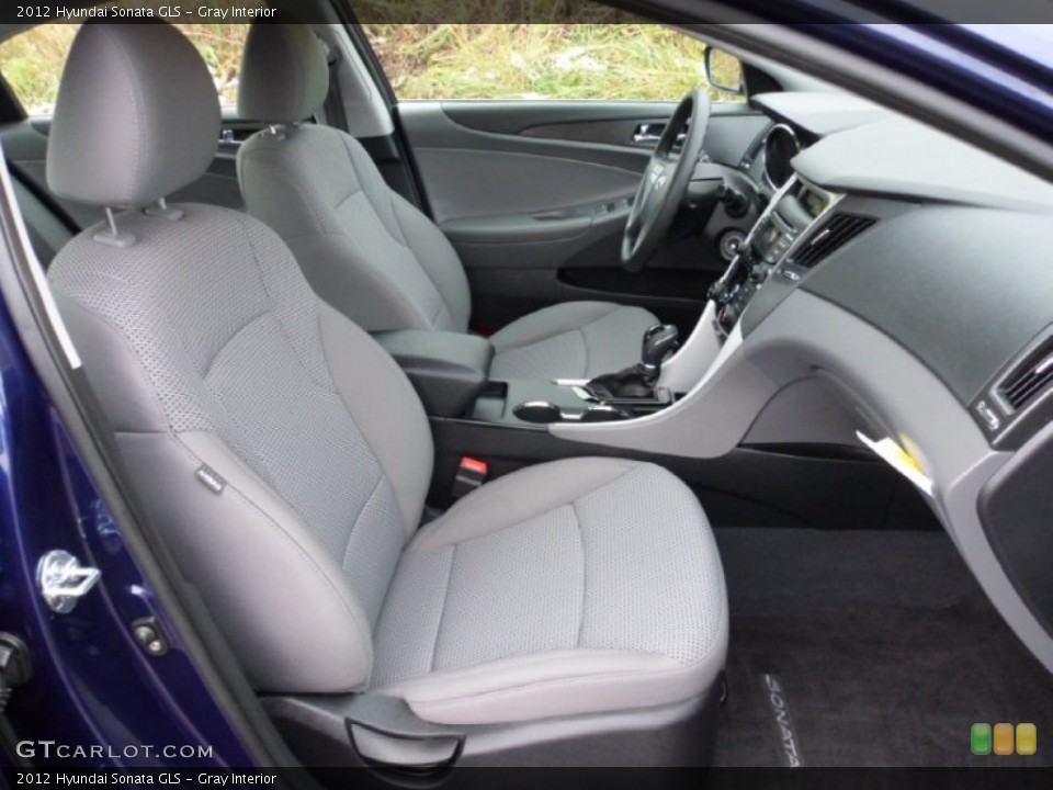 Gray Interior Front Seat for the 2012 Hyundai Sonata GLS #72988926