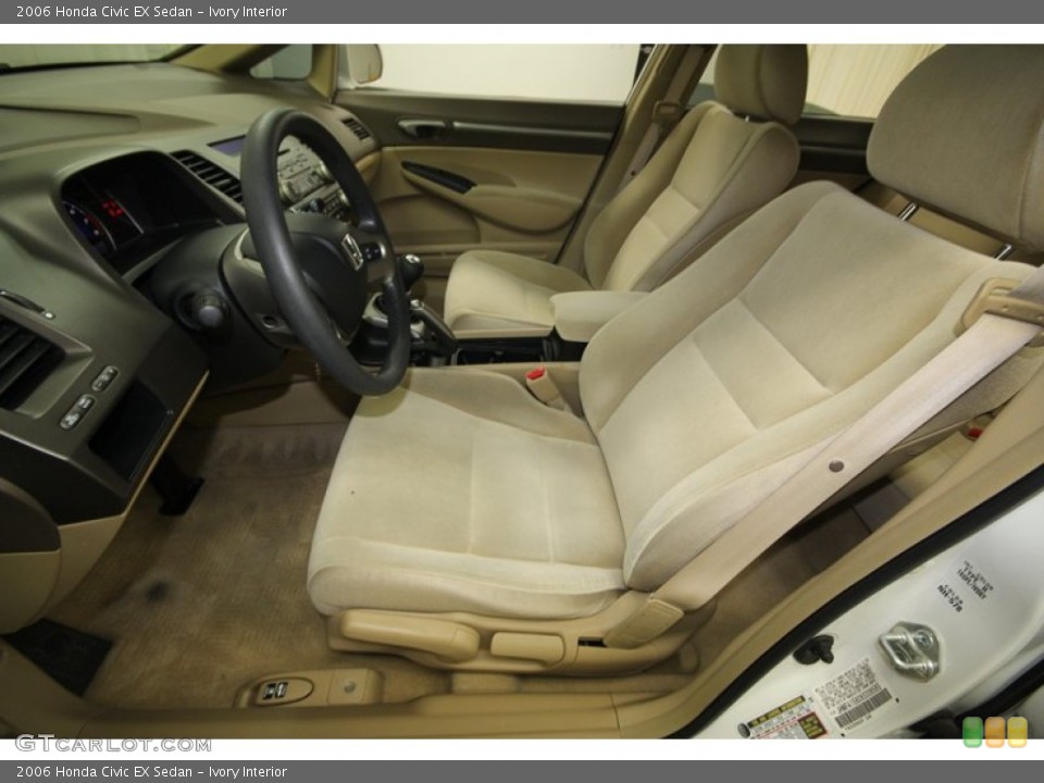 Ivory Interior Photo for the 2006 Honda Civic EX Sedan #72989388