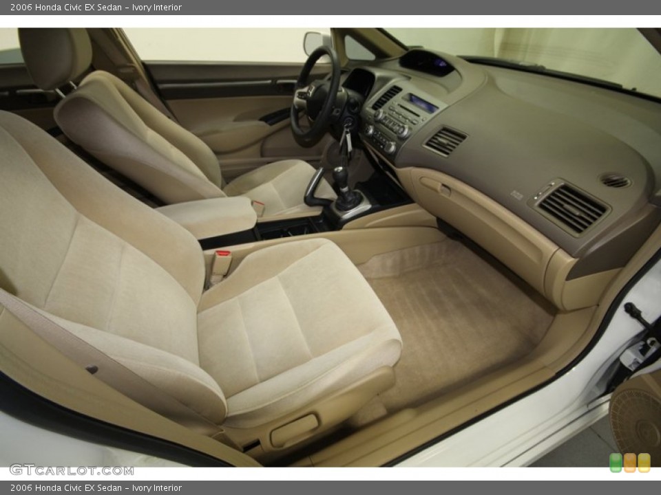 Ivory Interior Photo for the 2006 Honda Civic EX Sedan #72989502