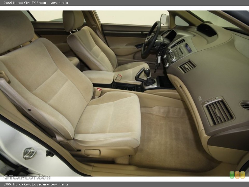 Ivory Interior Photo for the 2006 Honda Civic EX Sedan #72989508