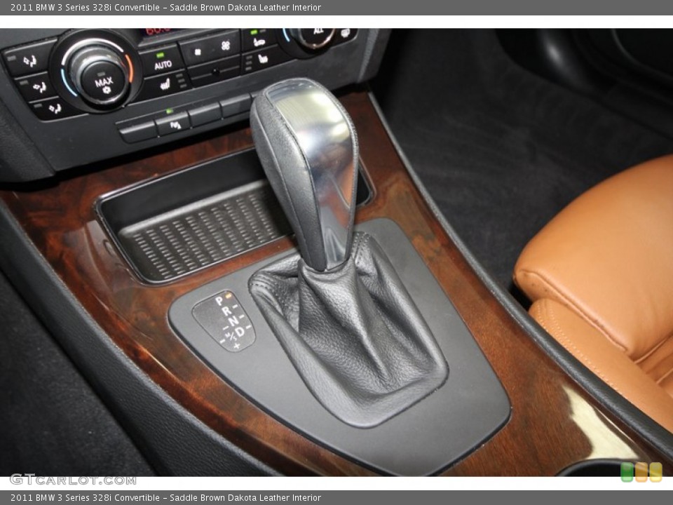 Saddle Brown Dakota Leather Interior Transmission for the 2011 BMW 3 Series 328i Convertible #72989967