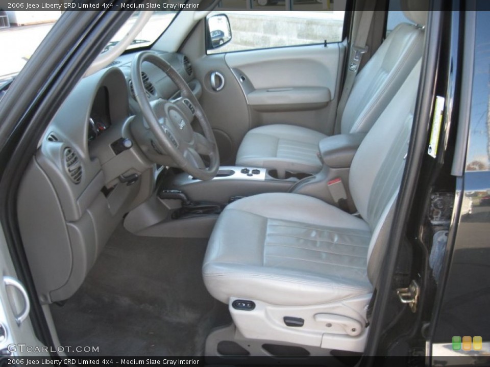 Medium Slate Gray Interior Photo for the 2006 Jeep Liberty CRD Limited 4x4 #72994822