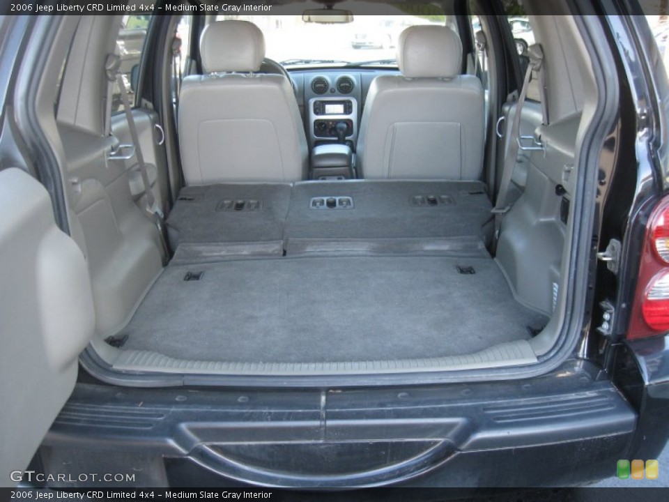 Medium Slate Gray Interior Trunk for the 2006 Jeep Liberty CRD Limited 4x4 #72994951