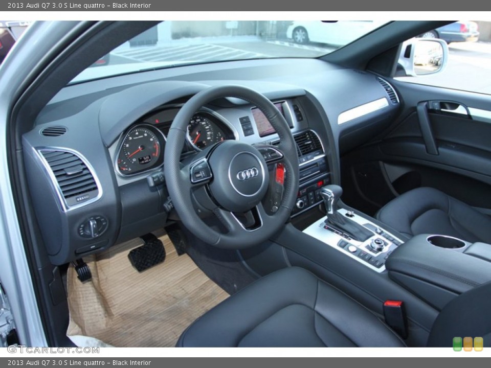 Black Interior Prime Interior for the 2013 Audi Q7 3.0 S Line quattro #72995416