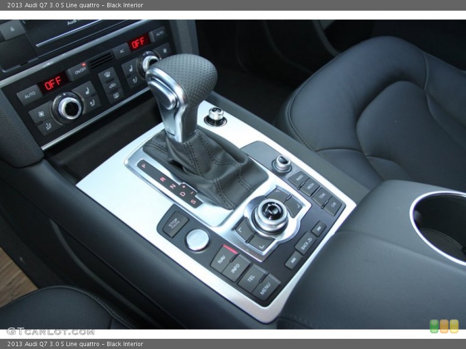 Black Interior Transmission for the 2013 Audi Q7 3.0 S Line quattro #72995632