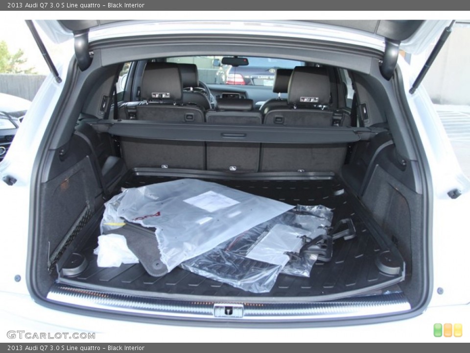Black Interior Trunk for the 2013 Audi Q7 3.0 S Line quattro #72995711