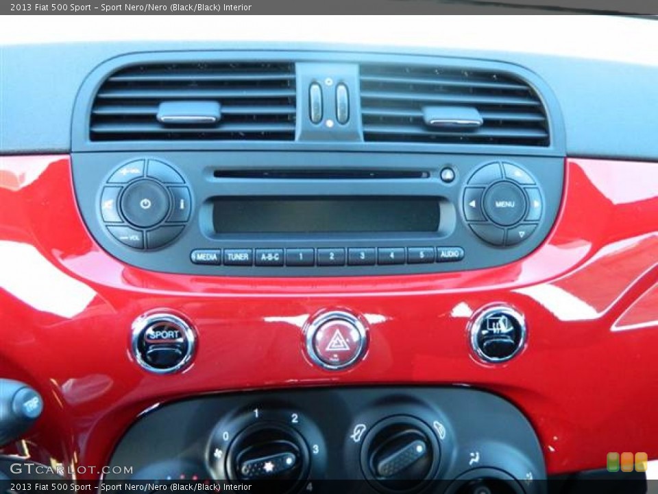Sport Nero/Nero (Black/Black) Interior Audio System for the 2013 Fiat 500 Sport #72999530