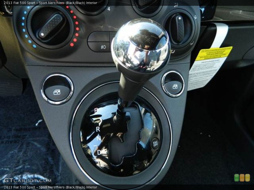 Sport Nero/Nero (Black/Black) Interior Transmission for the 2013 Fiat 500 Sport #72999706