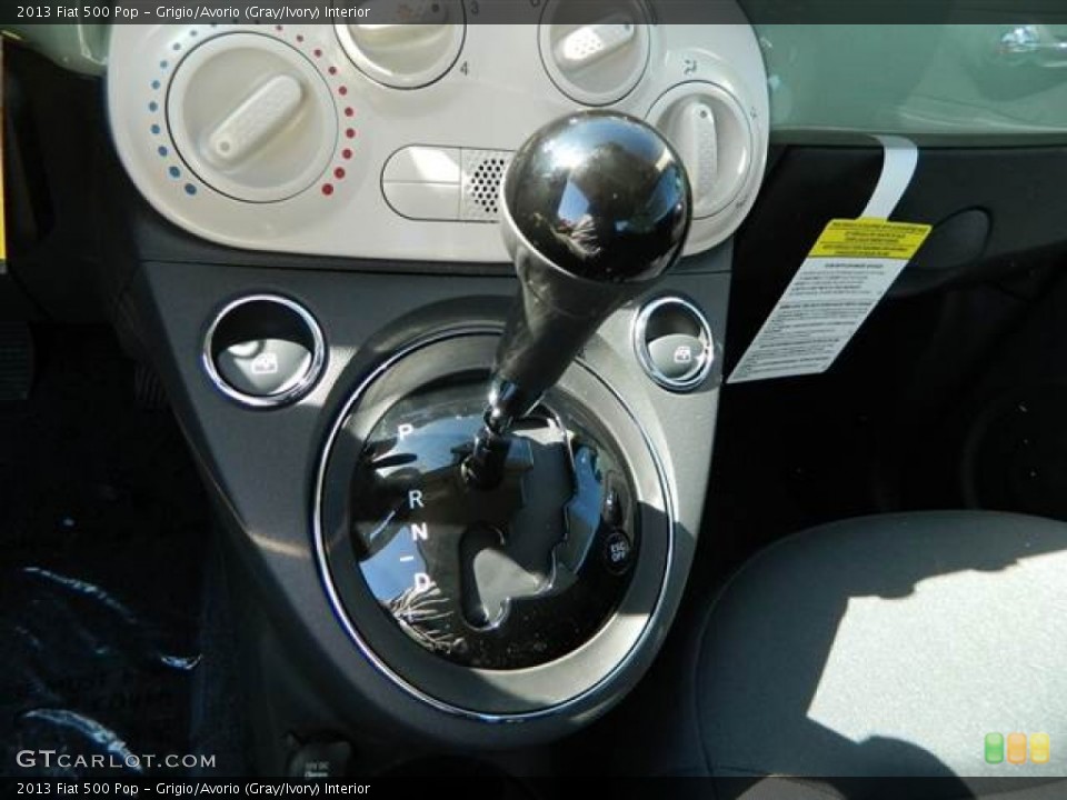 Grigio/Avorio (Gray/Ivory) Interior Transmission for the 2013 Fiat 500 Pop #72999924