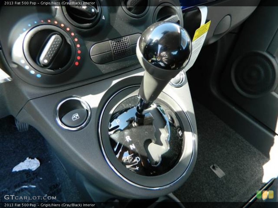 Grigio/Nero (Gray/Black) Interior Transmission for the 2013 Fiat 500 Pop #73000351