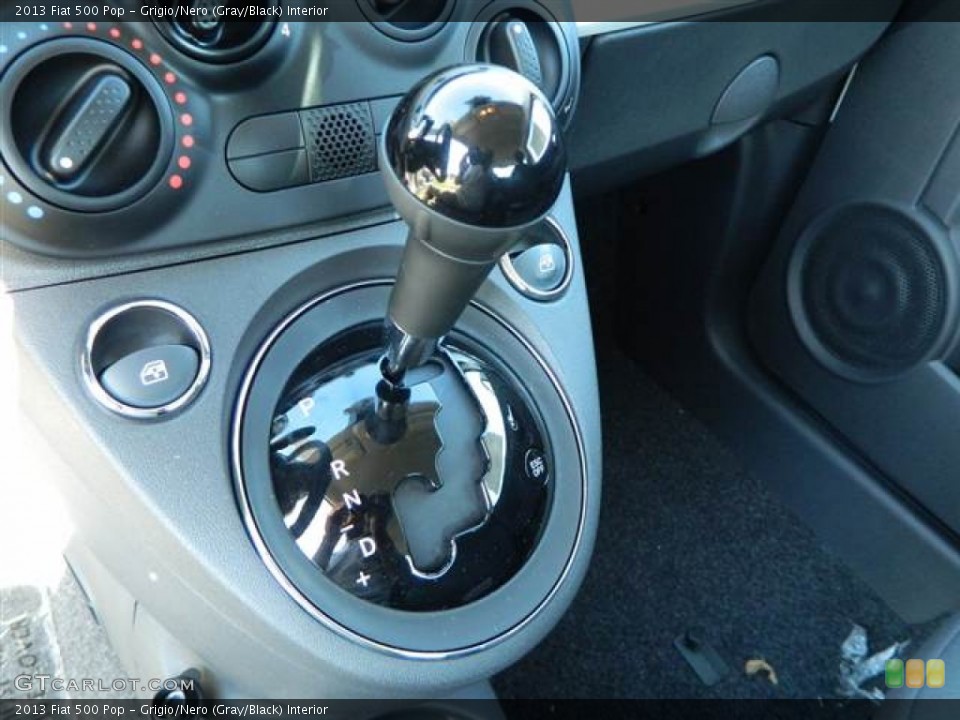 Grigio/Nero (Gray/Black) Interior Transmission for the 2013 Fiat 500 Pop #73000705