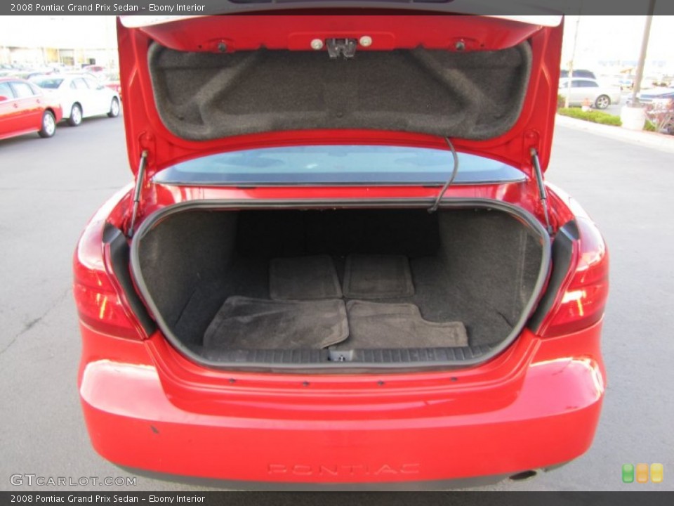 Ebony Interior Trunk for the 2008 Pontiac Grand Prix Sedan #73002448