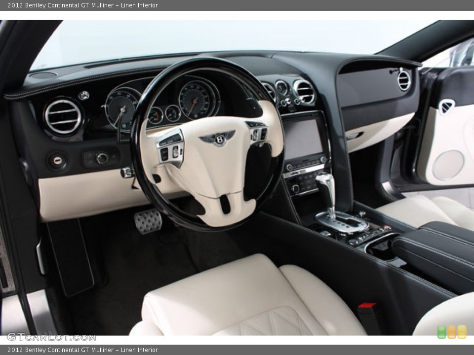 Linen Interior Prime Interior for the 2012 Bentley Continental GT Mulliner #73003759