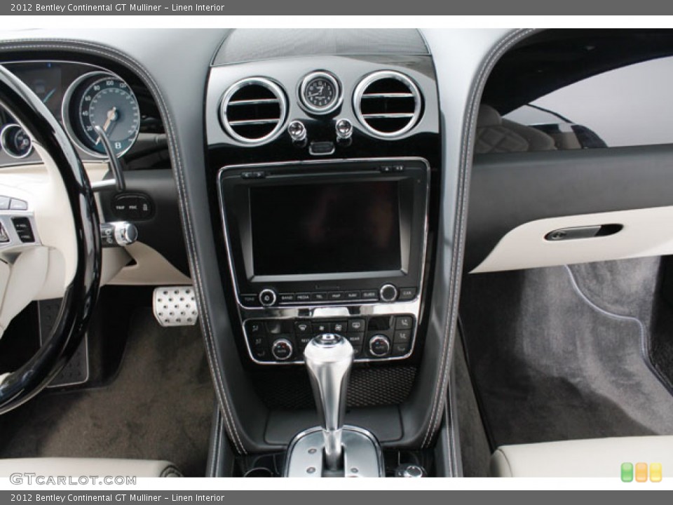 Linen Interior Controls for the 2012 Bentley Continental GT Mulliner #73003825