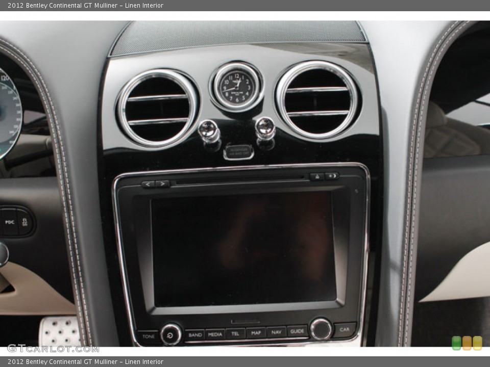Linen Interior Controls for the 2012 Bentley Continental GT Mulliner #73003846