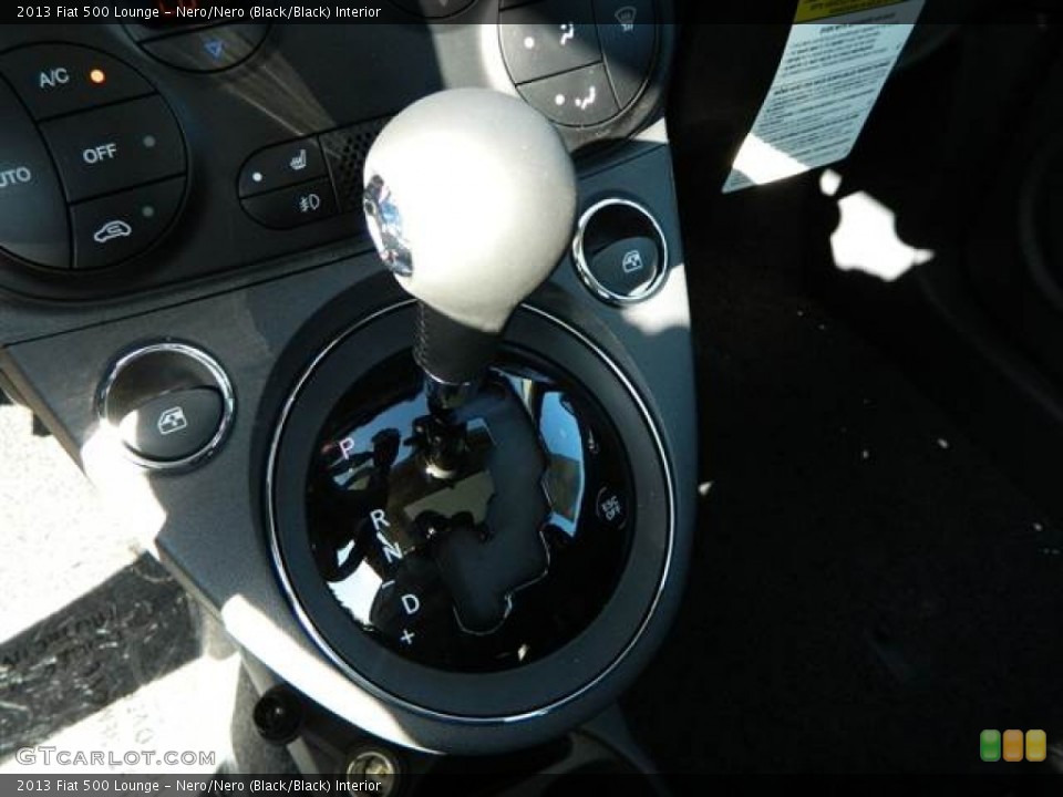 Nero/Nero (Black/Black) Interior Transmission for the 2013 Fiat 500 Lounge #73005511