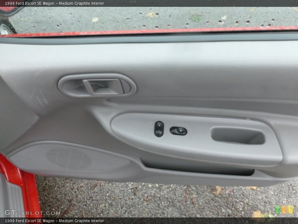 Medium Graphite Interior Door Panel for the 1999 Ford Escort SE Wagon #73005793