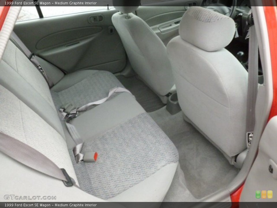 Medium Graphite Interior Rear Seat for the 1999 Ford Escort SE Wagon #73005820