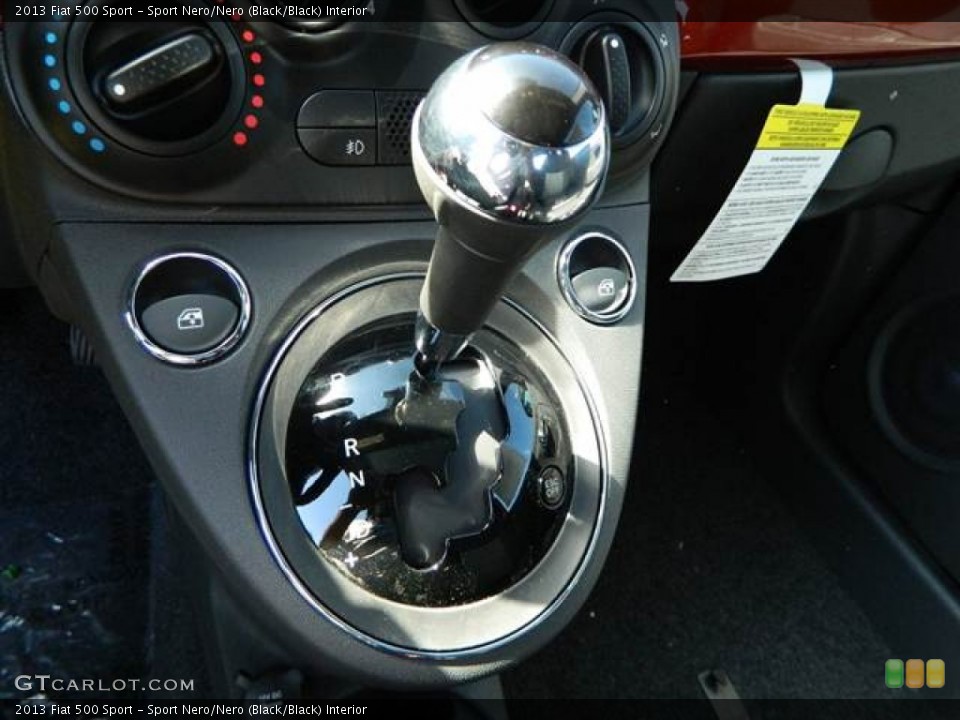 Sport Nero/Nero (Black/Black) Interior Transmission for the 2013 Fiat 500 Sport #73006805