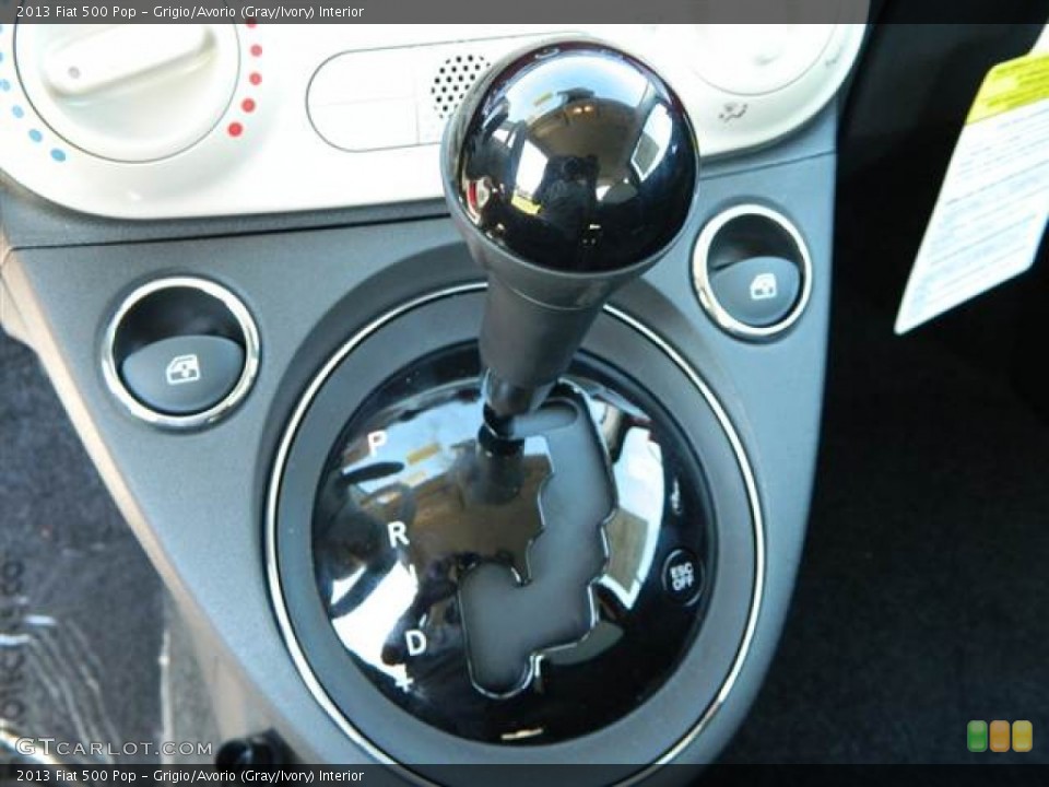 Grigio/Avorio (Gray/Ivory) Interior Transmission for the 2013 Fiat 500 Pop #73008826