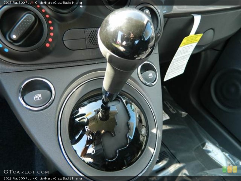 Grigio/Nero (Gray/Black) Interior Transmission for the 2013 Fiat 500 Pop #73009024