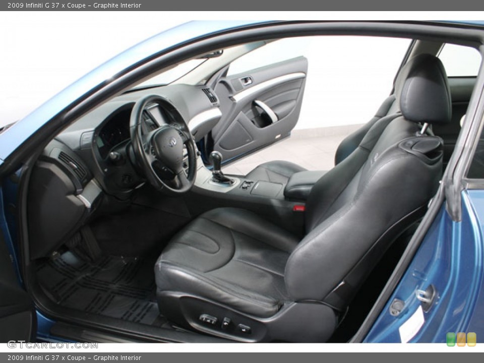Graphite Interior Photo for the 2009 Infiniti G 37 x Coupe #73009105
