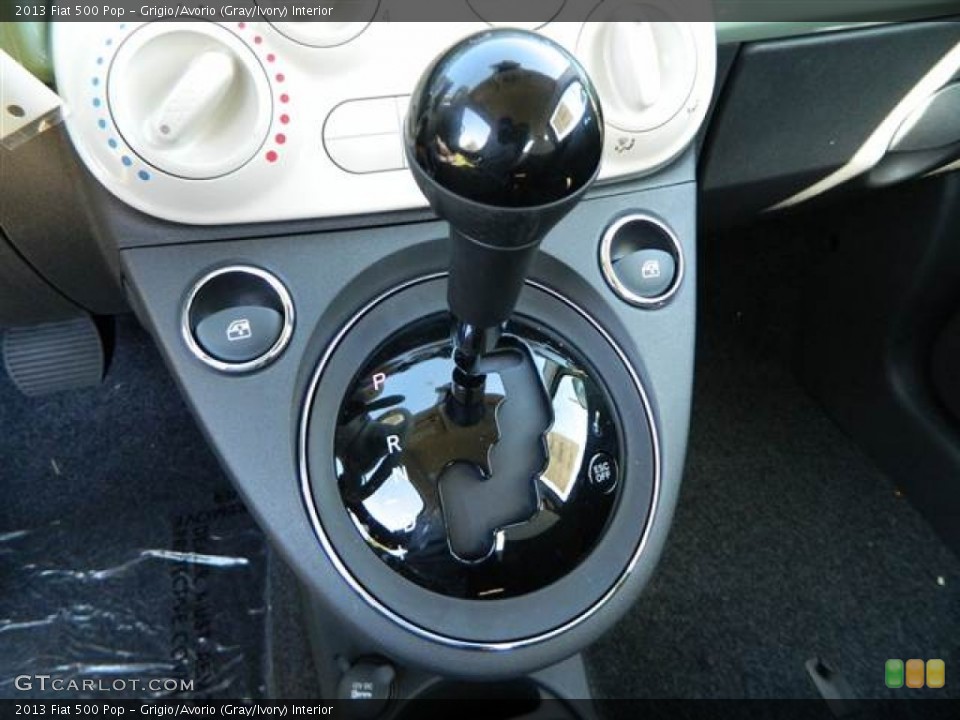 Grigio/Avorio (Gray/Ivory) Interior Transmission for the 2013 Fiat 500 Pop #73010047