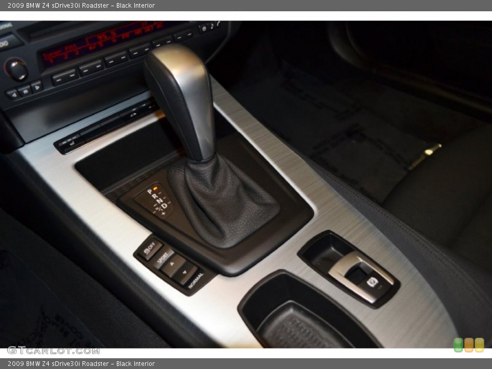 Black Interior Transmission for the 2009 BMW Z4 sDrive30i Roadster #73010188