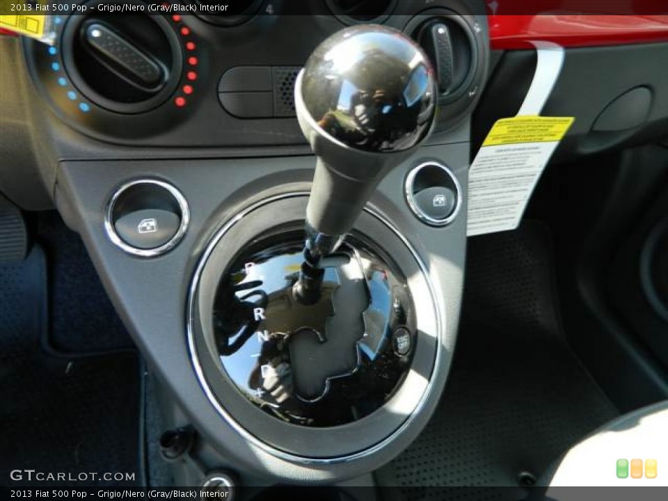 Grigio/Nero (Gray/Black) Interior Transmission for the 2013 Fiat 500 Pop #73013121
