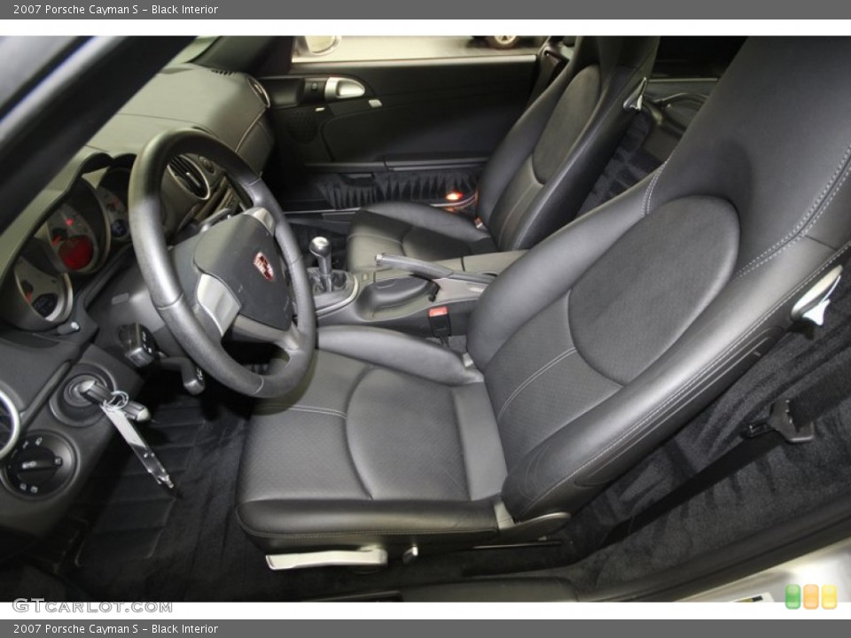 Black Interior Front Seat for the 2007 Porsche Cayman S #73013281