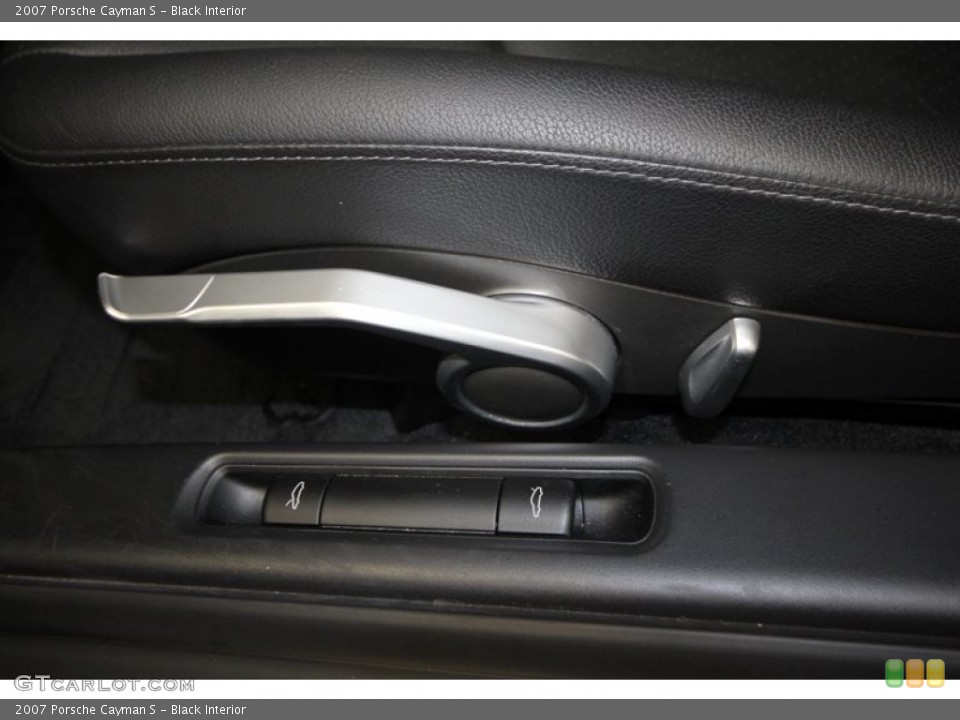 Black Interior Controls for the 2007 Porsche Cayman S #73013569