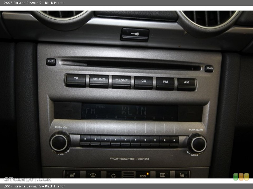Black Interior Audio System for the 2007 Porsche Cayman S #73013633