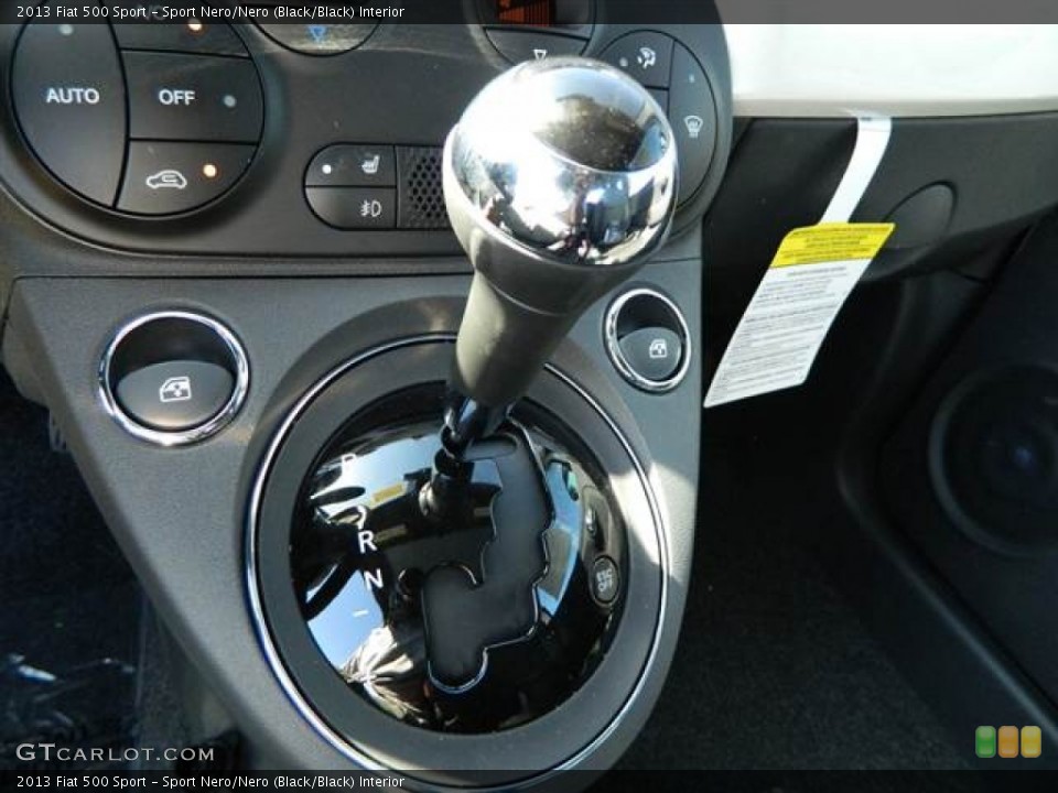 Sport Nero/Nero (Black/Black) Interior Transmission for the 2013 Fiat 500 Sport #73013926