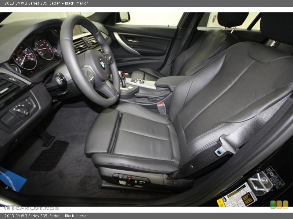 Black Interior Photo for the 2013 BMW 3 Series 335i Sedan #73014493