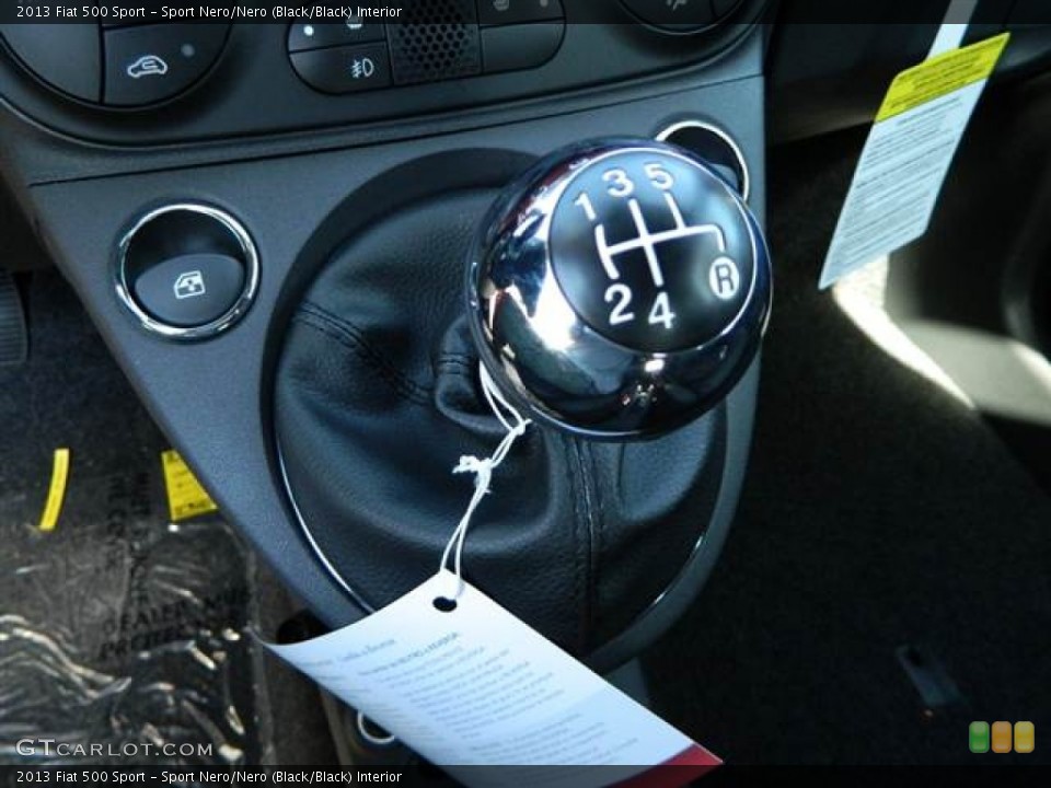 Sport Nero/Nero (Black/Black) Interior Transmission for the 2013 Fiat 500 Sport #73014715