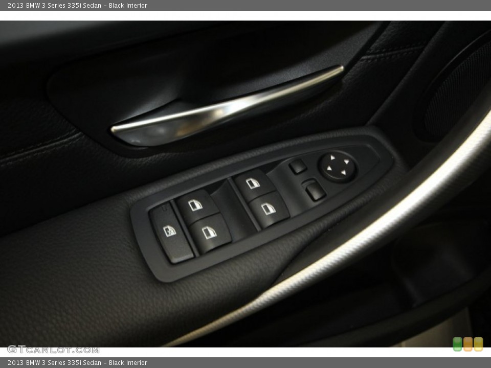 Black Interior Controls for the 2013 BMW 3 Series 335i Sedan #73014718