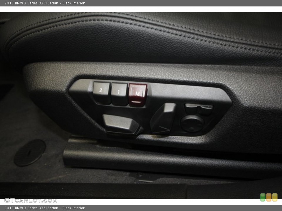 Black Interior Controls for the 2013 BMW 3 Series 335i Sedan #73014751