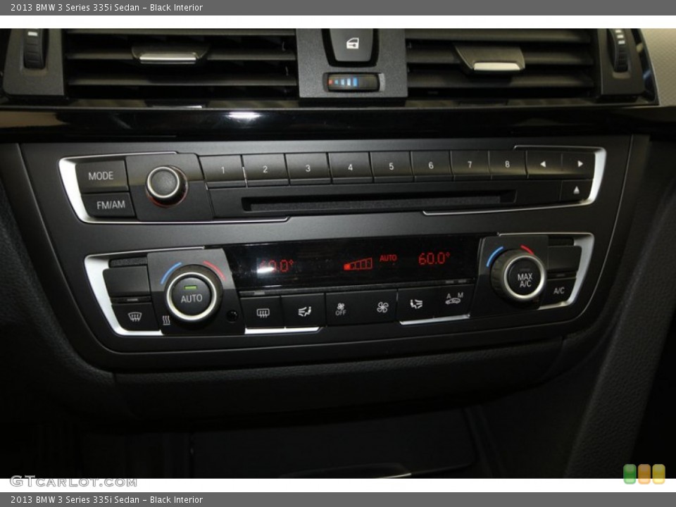 Black Interior Controls for the 2013 BMW 3 Series 335i Sedan #73014790