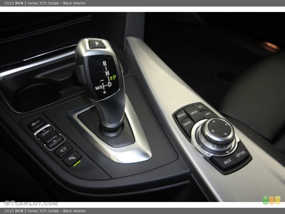 Black Interior Transmission for the 2013 BMW 3 Series 335i Sedan #73014811