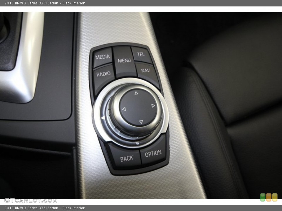 Black Interior Controls for the 2013 BMW 3 Series 335i Sedan #73014835