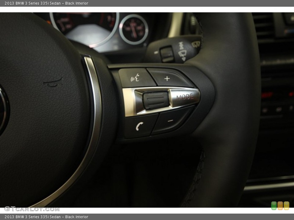 Black Interior Controls for the 2013 BMW 3 Series 335i Sedan #73014904