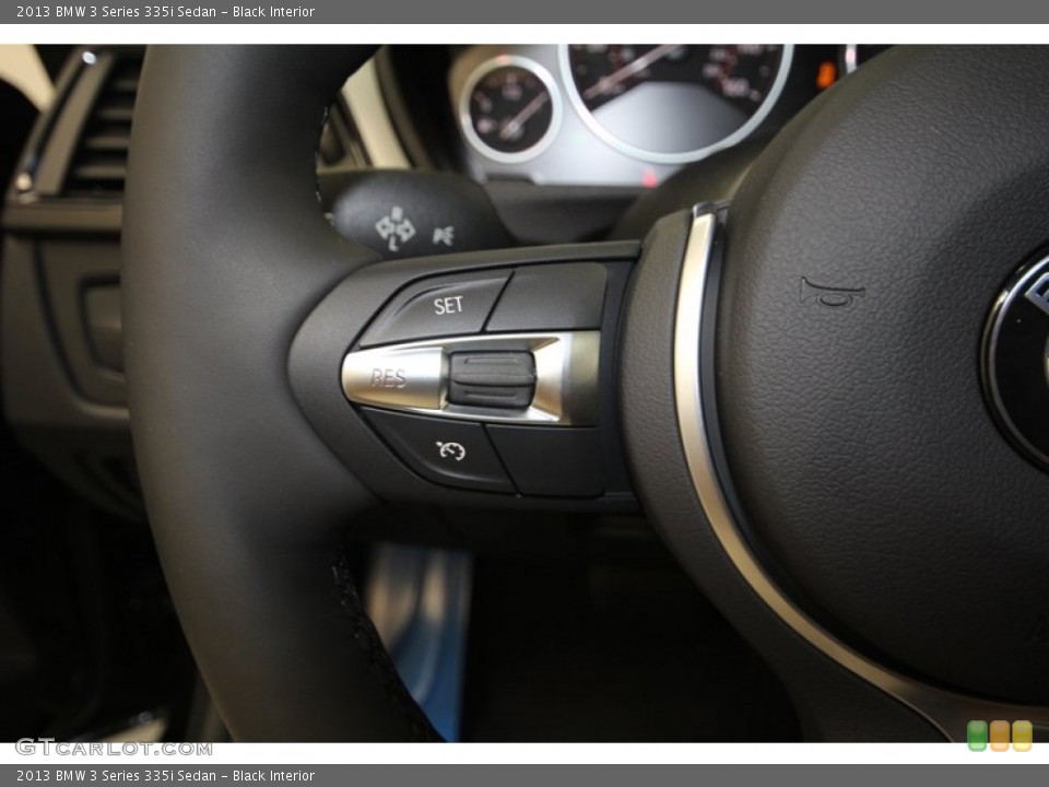 Black Interior Controls for the 2013 BMW 3 Series 335i Sedan #73014928