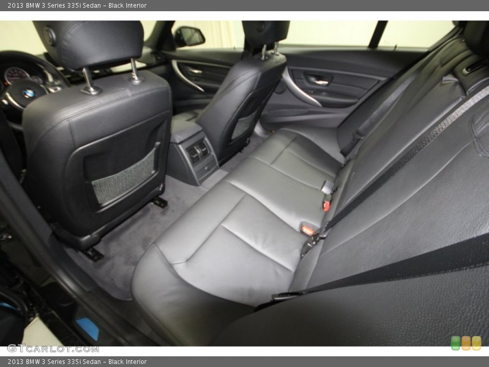 Black Interior Photo for the 2013 BMW 3 Series 335i Sedan #73014940